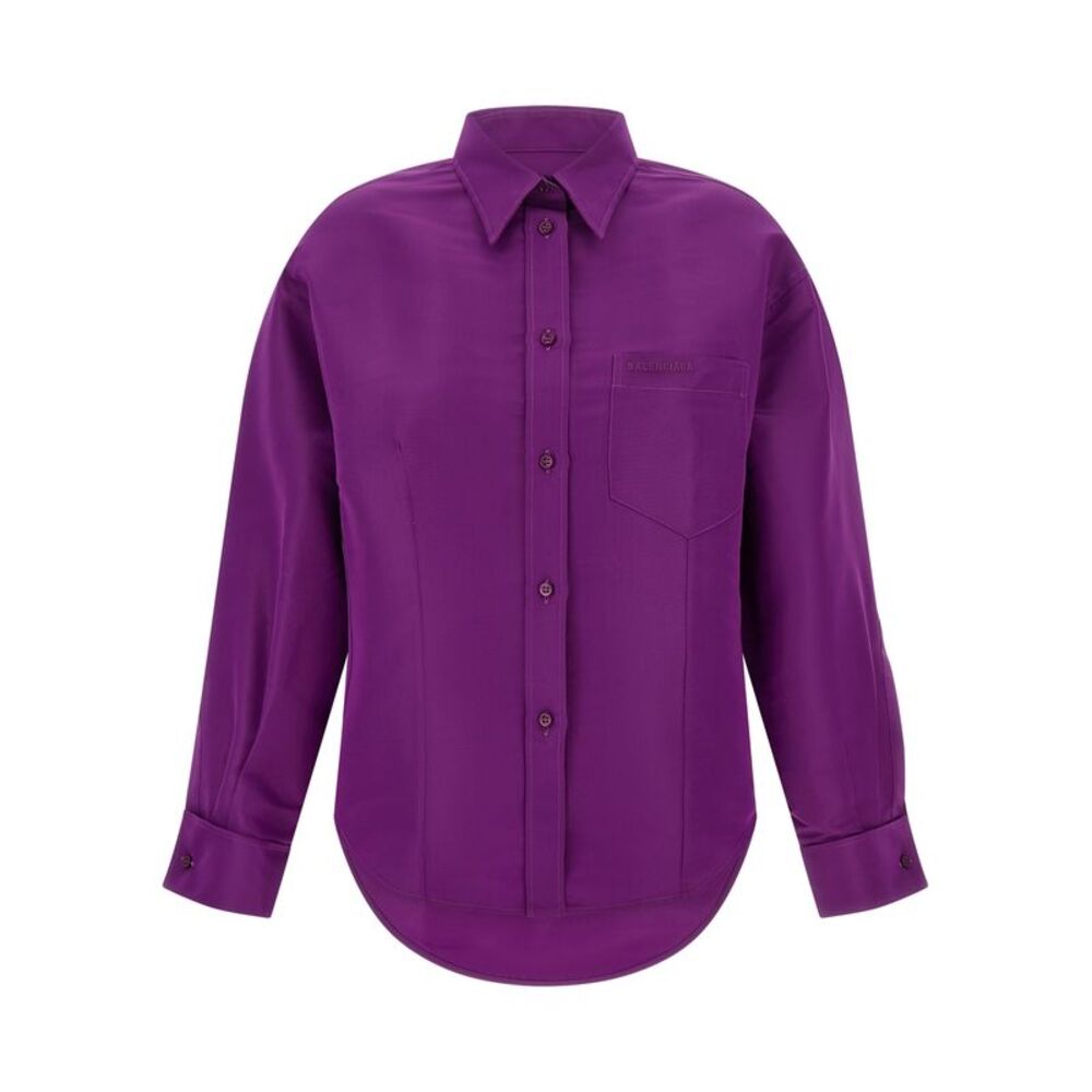 Balenciaga Women Silk Shirt
